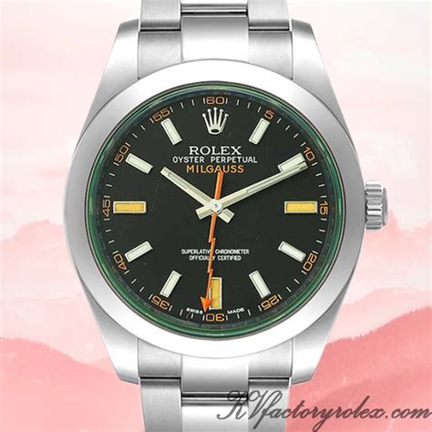 rolex milgauss replica contrassegno|rolex milgauss price chart.